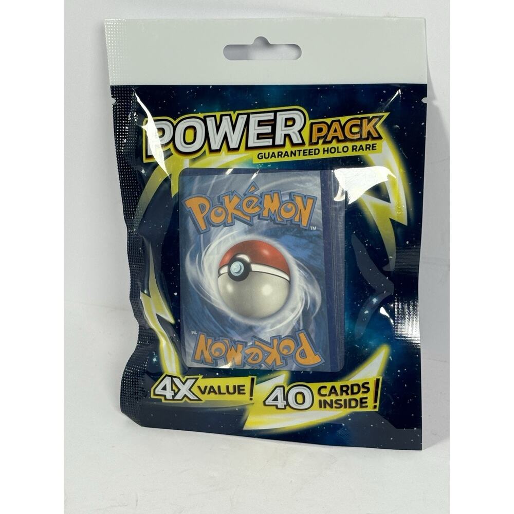 Pokemon Cards Rare Power Pack Guaranteed Powerful Holo Rare 40 cards in the pack